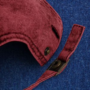 8th House Entity - BRICK RED Vintage Cotton Twill Cap