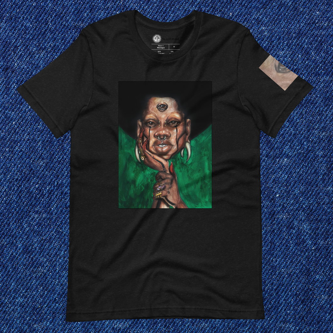 Head Held High (Vibrationally) - BLACK Unisex Tee