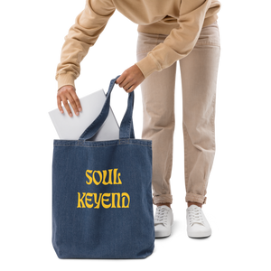 Soul Keyend - Organic Denim Tote Bag