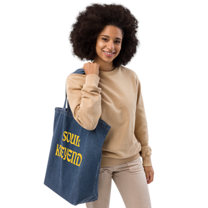 Soul Keyend - Organic Denim Tote Bag