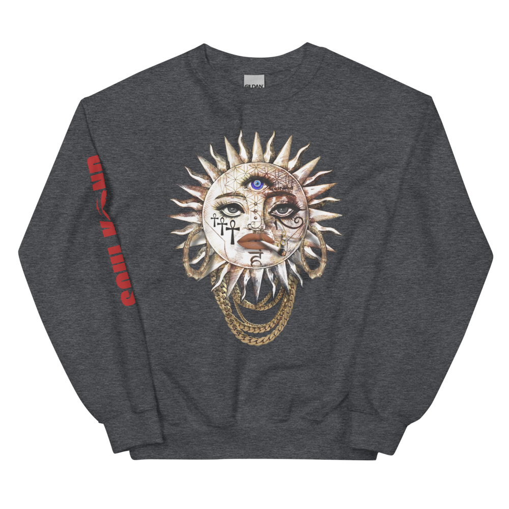 WTSIHV Afrohelio Deity - Unisex Sweatshirt