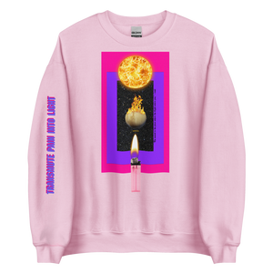 Transmute Pain Into Light (Pink) - Unisex Sweatshirt