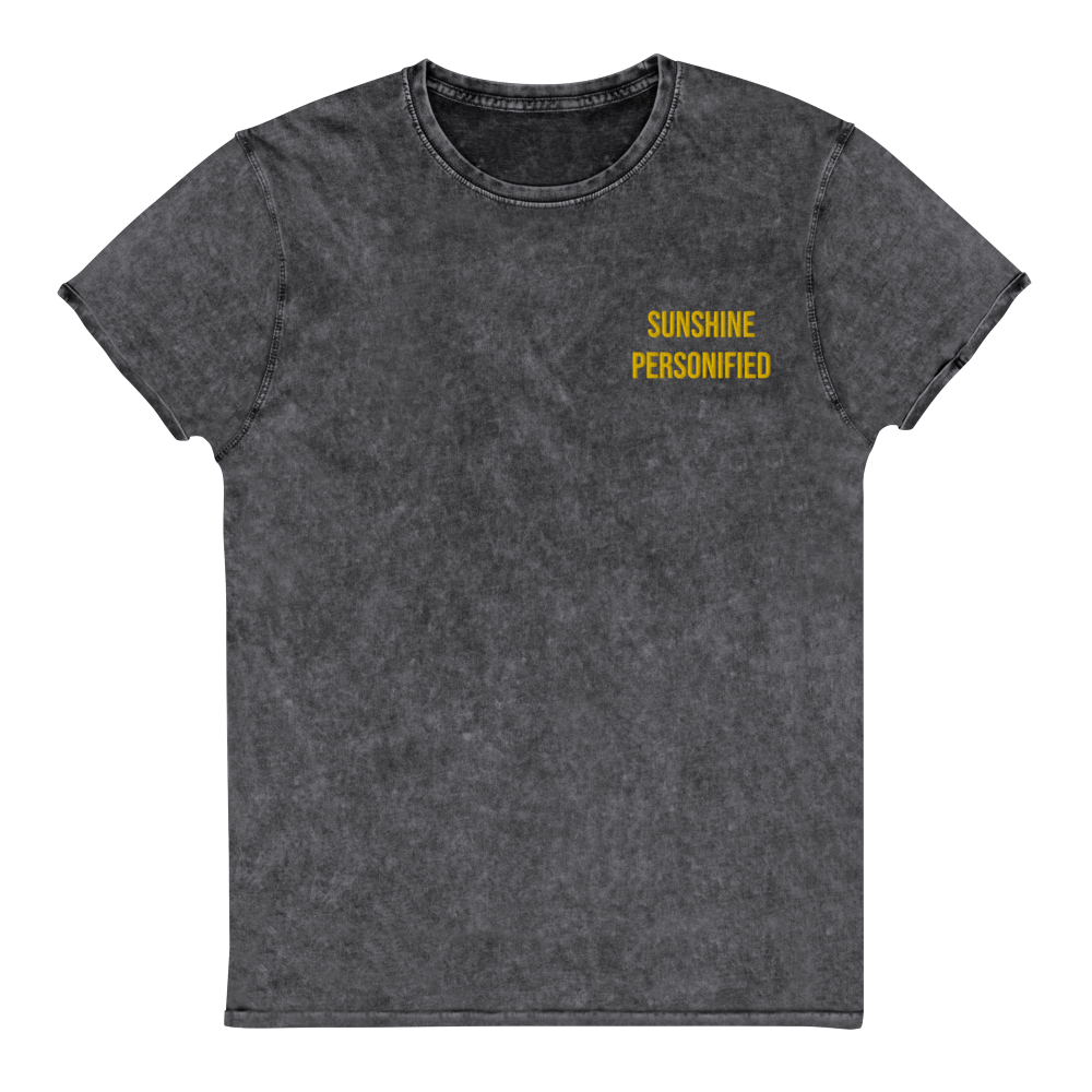 Sunshine Personified - Unisex Denim T-Shirt