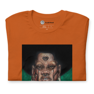 Head Held High (Vibrationally) - BURNT ORANGE Unisex Tee