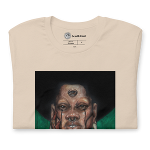 Head Held High (Vibrationally) - BEIGE Unisex Tee